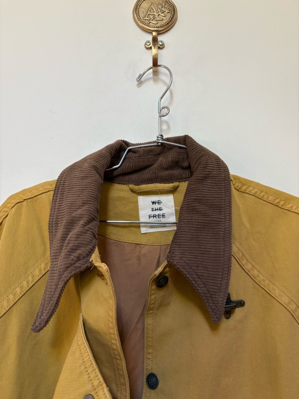 NWOT Free People We The Free Denim Barn Coat Size Medium - Picture 7 of 15